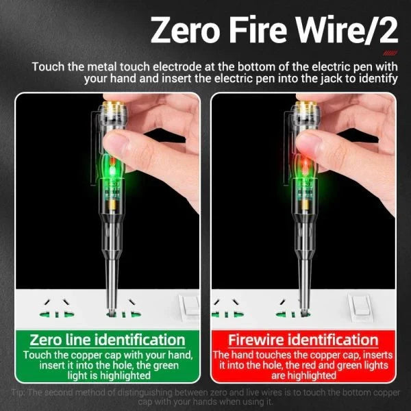 Dual Circuit Voltage & Current Tester Pen – Electrical Testing Tool