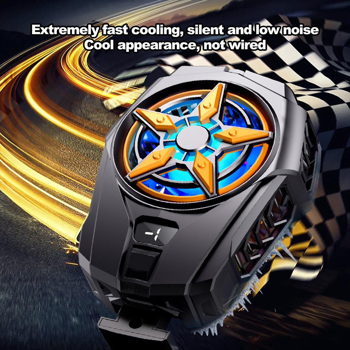 SL09 Mobile Cooling Fan – Smartphone Gaming Cooler