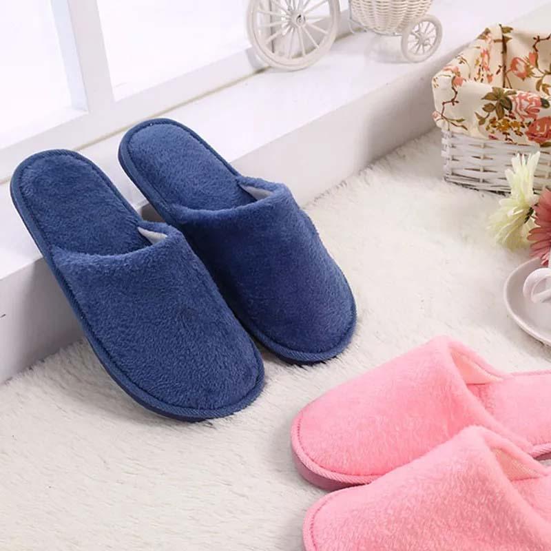 Soft Cotton Slippers – Comfortable Indoor House Slippers