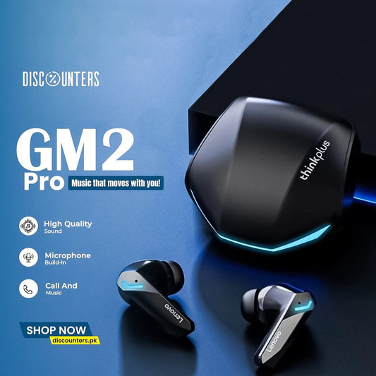 GM2 Pro TWS Wireless Earbuds – Bluetooth Gaming Earphones
