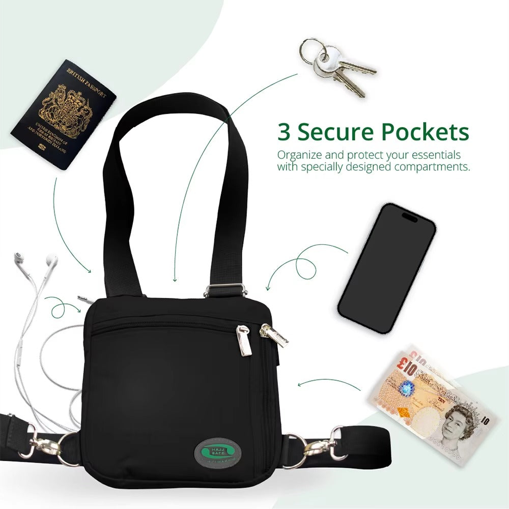 Hajj & Umrah Side Bag – Travel Crossbody Bag