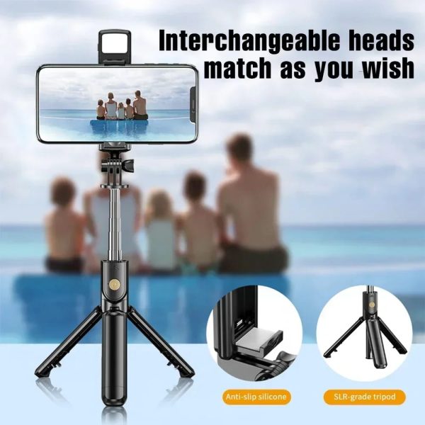 Tripod Selfie Stick – Adjustable Mobile Phone Holder